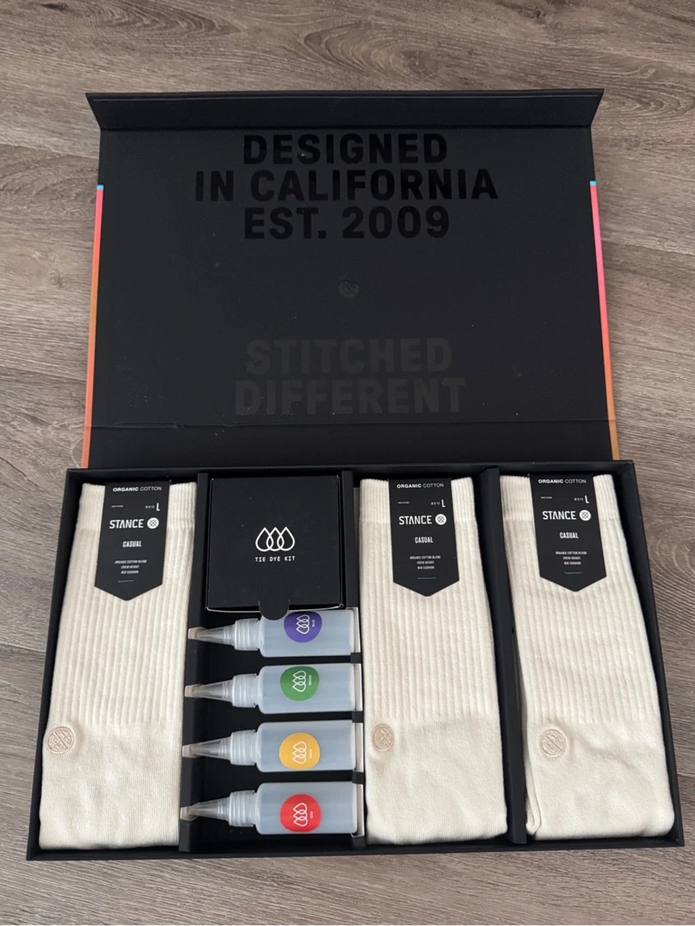 Rare ⭐️ Stance icon tie dye box set  - limited edition